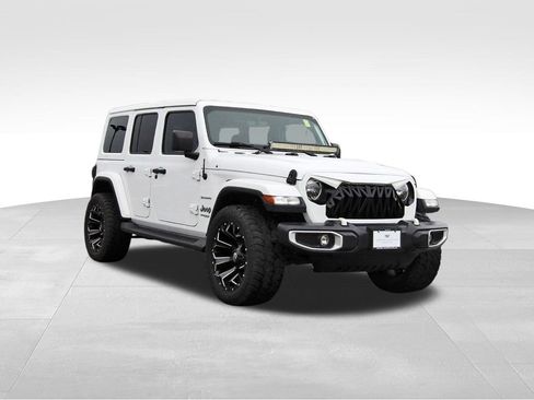 Used 2020 Jeep Wrangler Unlimited Sahara AWD/4WD image 1