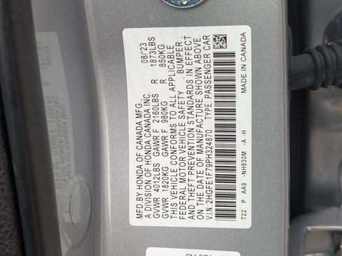 Used 2023 Honda Civic EX image 35