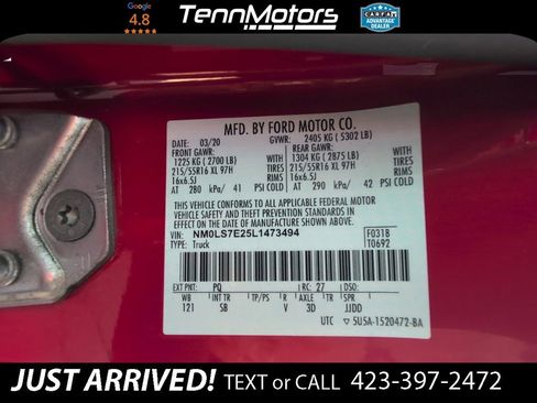 Used 2020 Ford Transit Connect XL FWD image 13