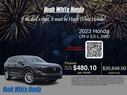 Used 2023 Honda CR-V EX-L image 3