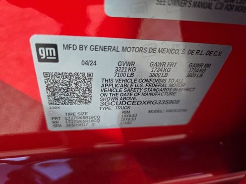 Used 2024 Chevrolet Silverado 1500 Custom Trail Boss image 18