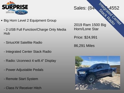 Used 2019 RAM 1500 Big Horn RWD image 17