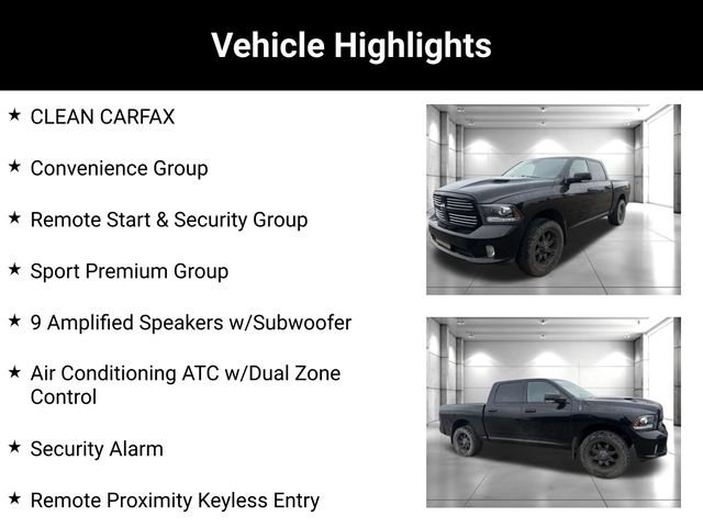 Used 2013 RAM 1500 Sport w/ Sport Premium Group AWD/4WD image 2