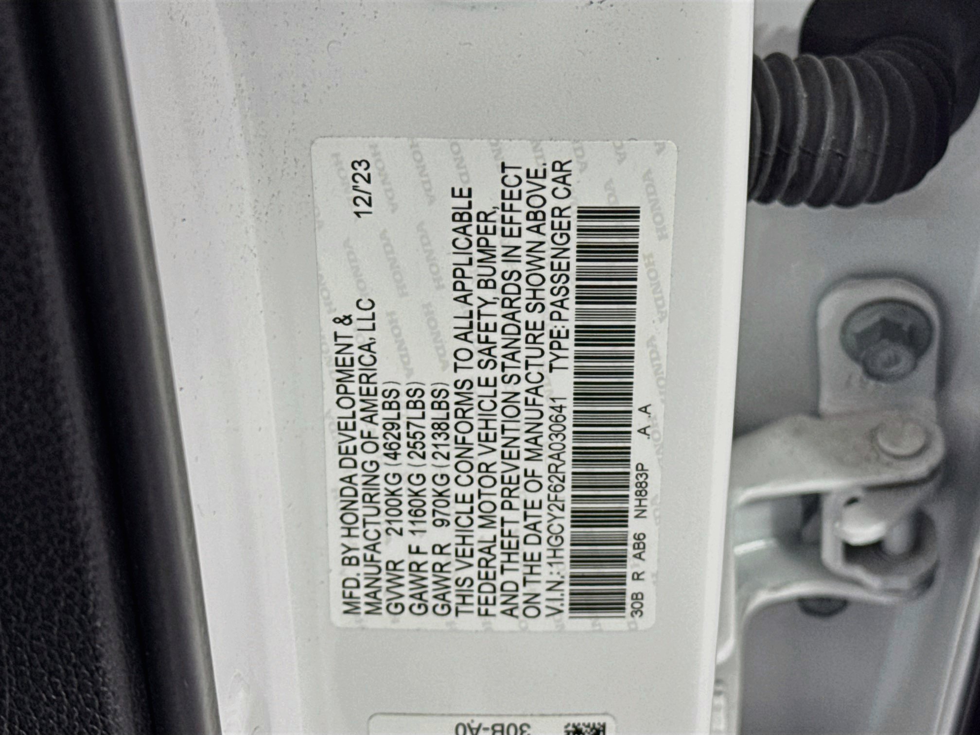 Certified 2024 Honda Accord EX-L image 32