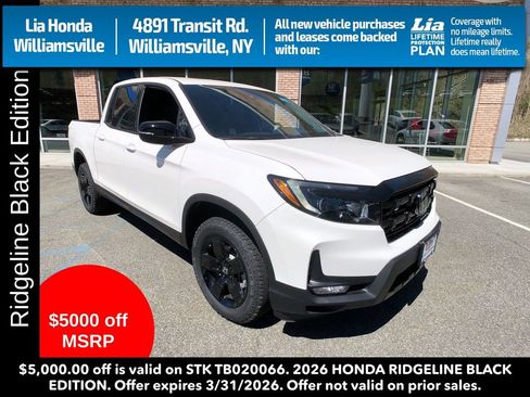 New 2026 Honda Ridgeline Black Edition image 1