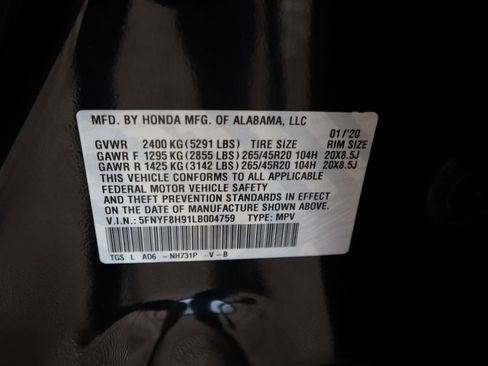 Used 2020 Honda Passport Touring image 36