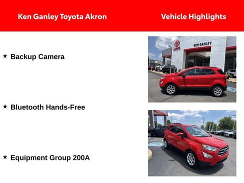 Used 2021 Ford EcoSport SE FWD image 2