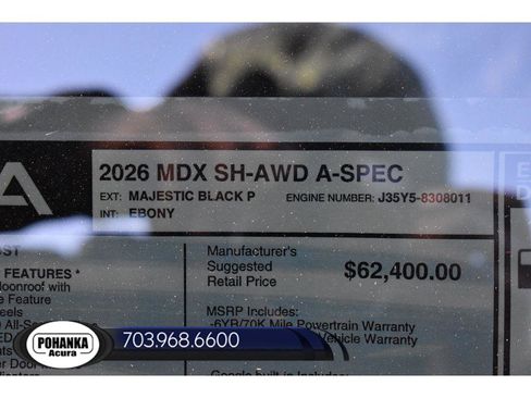 New 2026 Acura MDX A-Spec AWD/4WD image 40