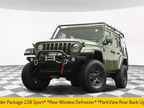 Used 2021 Jeep Wrangler Unlimited Sport AWD/4WD image 2