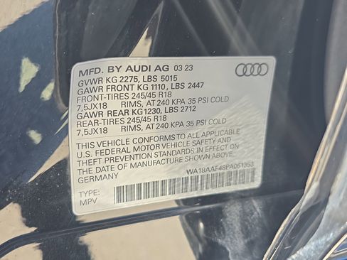 Used 2023 Audi A4 2.0T allroad Premium Plus w/ Premium Plus Package image 34