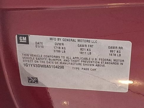 Used 2010 Chevrolet Corvette Grand Sport w/ Preferred Equipment Group image 25