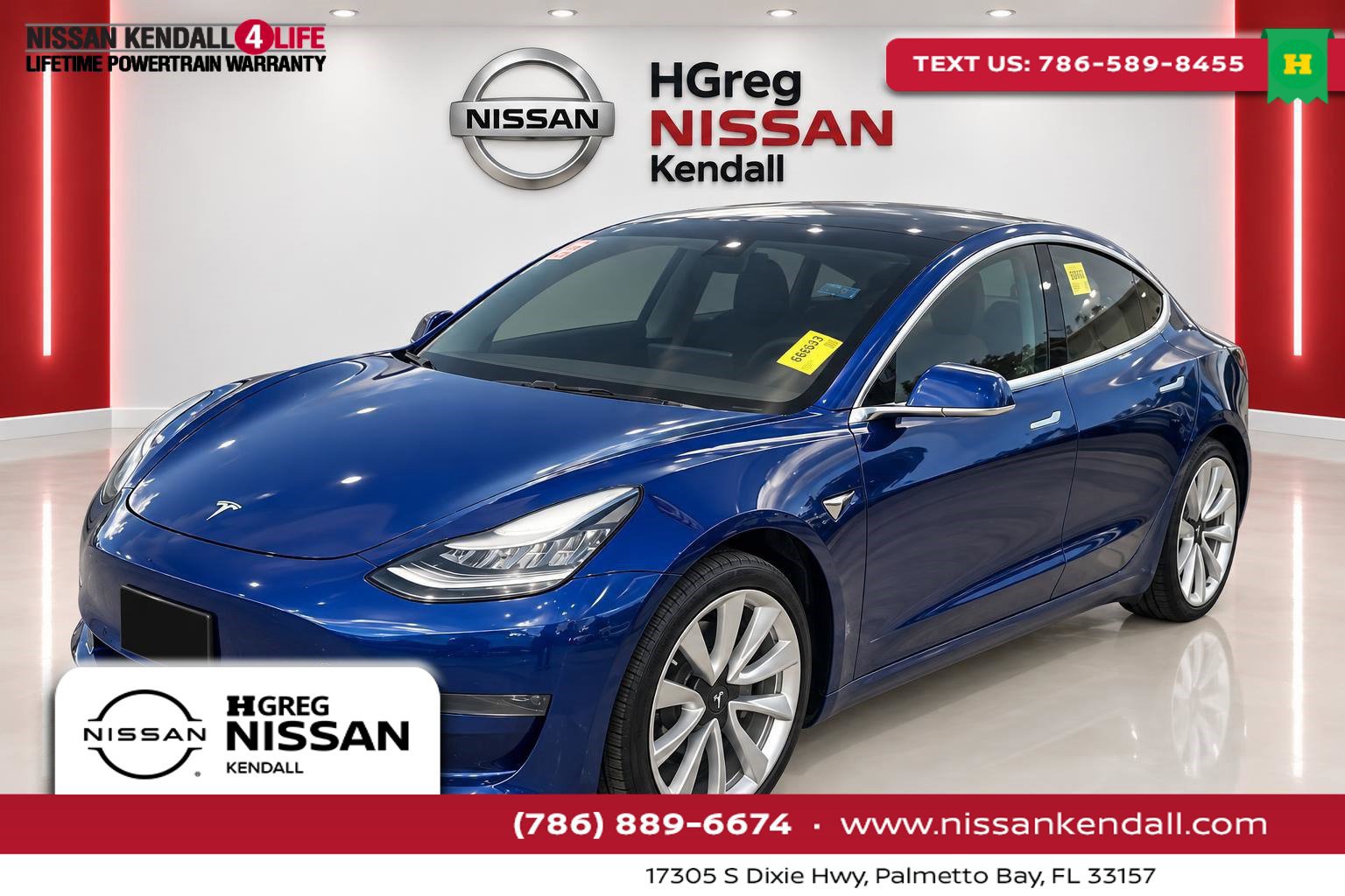 Used 2019 Tesla Model 3 Standard Range Plus RWD image 1