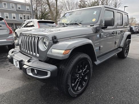 Used 2021 Jeep Wrangler Unlimited Sahara w/ Cold Weather Group image 2