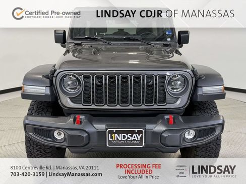 Certified 2025 Jeep Wrangler Unlimited Rubicon AWD/4WD image 3