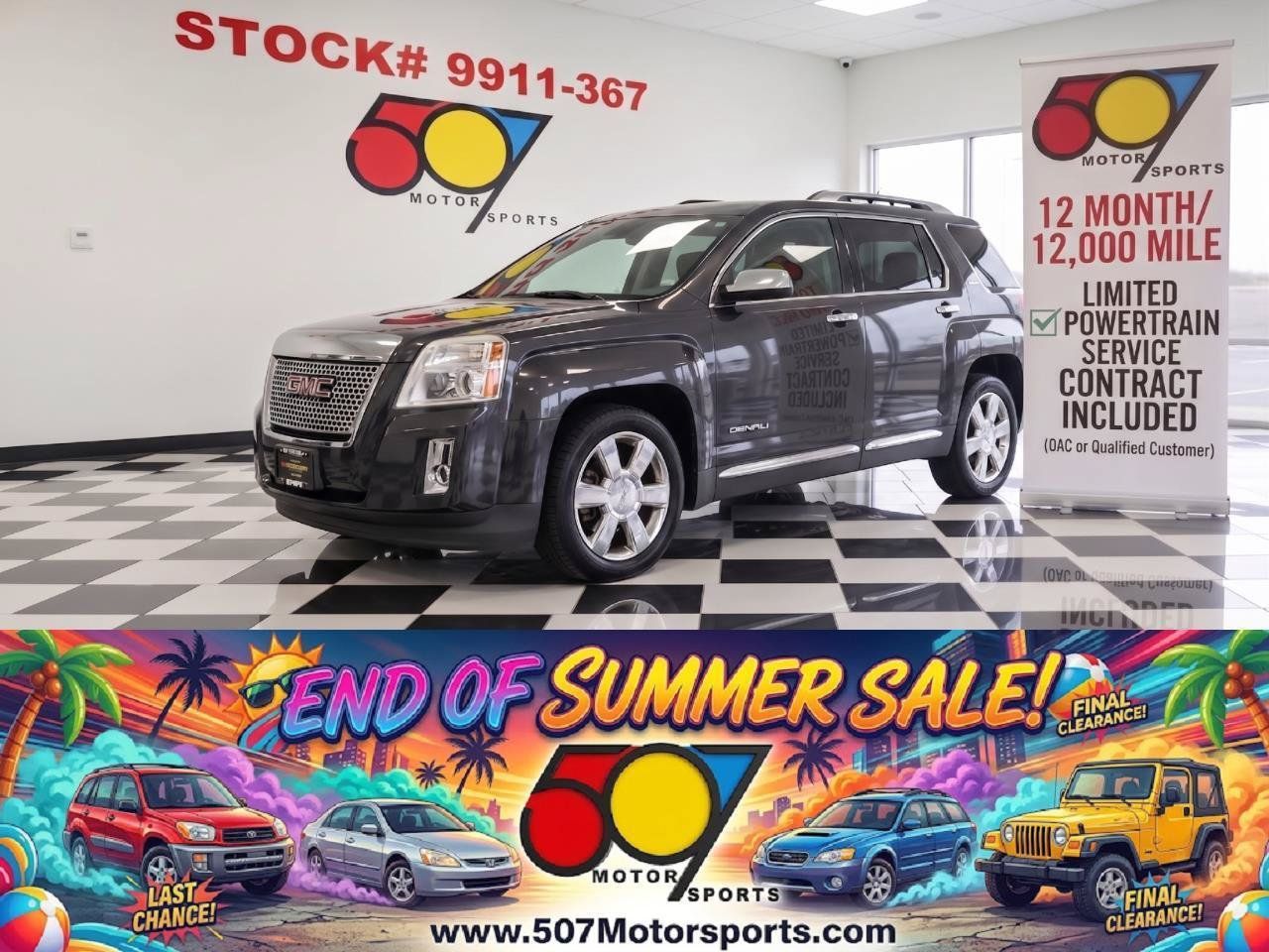 Used 2015 GMC Terrain Denali w/ Cargo Package AWD/4WD image 1