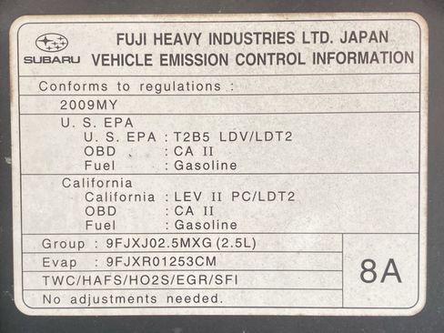 Used 2009 Subaru Impreza 2.5i Premium image 27