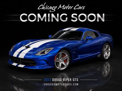 Used 2013 SRT Viper GTS w/ GTS Laguna Interior Pkg