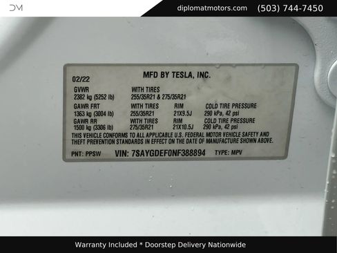 Used 2022 Tesla Model Y Performance image 45
