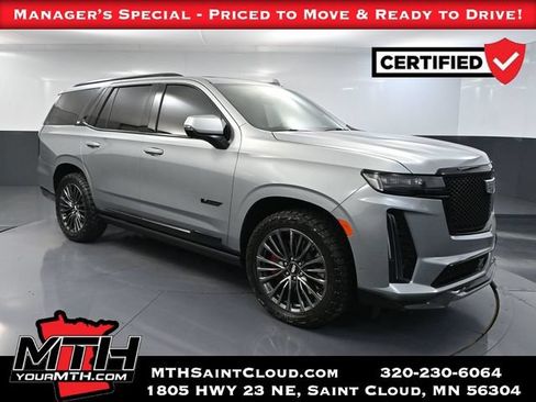 Used 2024 Cadillac Escalade V w/ LPO, ONYX Package AWD/4WD image 1