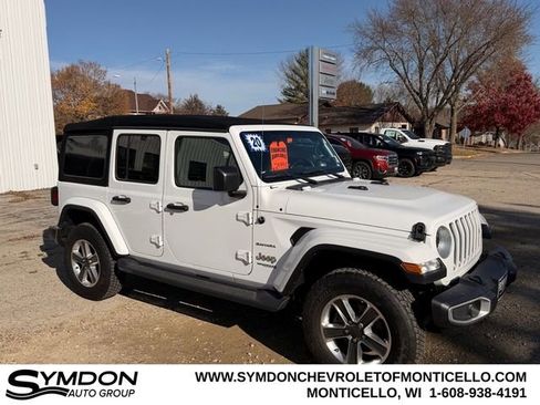 Used 2020 Jeep Wrangler Unlimited Sahara image 1