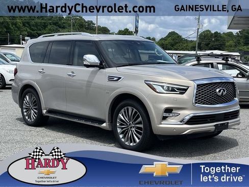 Used 2018 INFINITI QX80 2WD w/ Deluxe Technology Package image 1