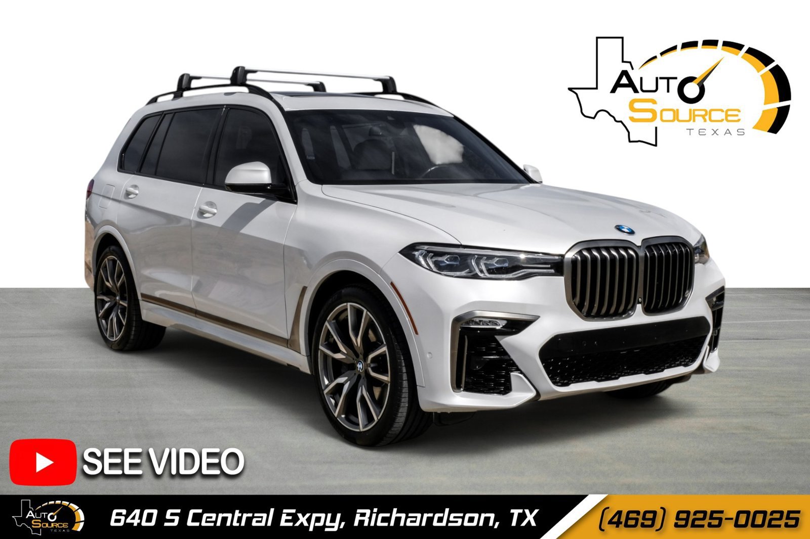 Used 2020 BMW X7 M50i w/ Dynamic Handling Package AWD/4WD image 1