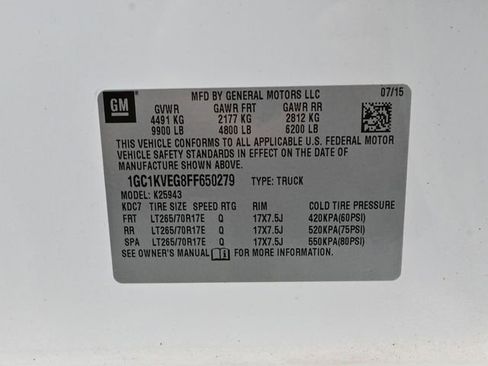 Used 2015 Chevrolet Silverado 2500 LT w/ LT Convenience Package image 47