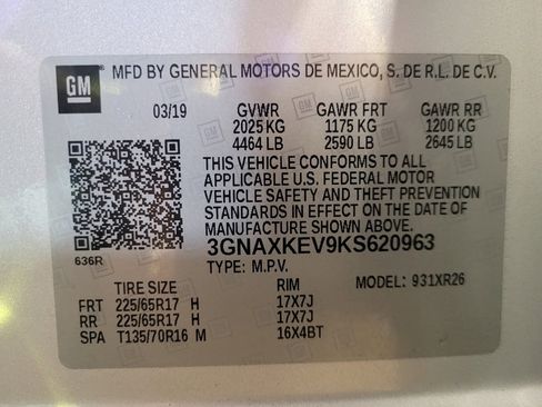 Used 2019 Chevrolet Equinox LT FWD image 33