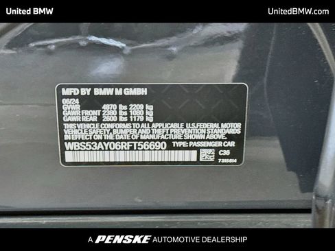 Used 2024 BMW M3 RWD image 15