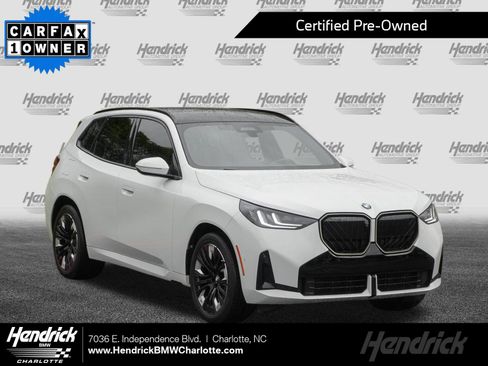 Certified 2025 BMW X3 xDrive30i w/ Premium Package AWD/4WD image 1