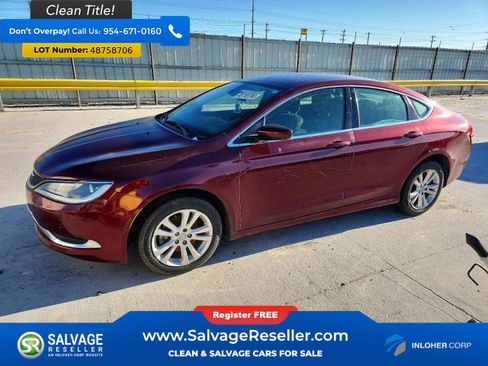 Used 2015 Chrysler 200 Limited w/ Convenience Group FWD image 1
