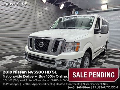 Used 2019 Nissan NV 3500 SL