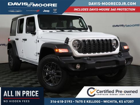 Used 2025 Jeep Wrangler Unlimited Sport AWD/4WD image 1