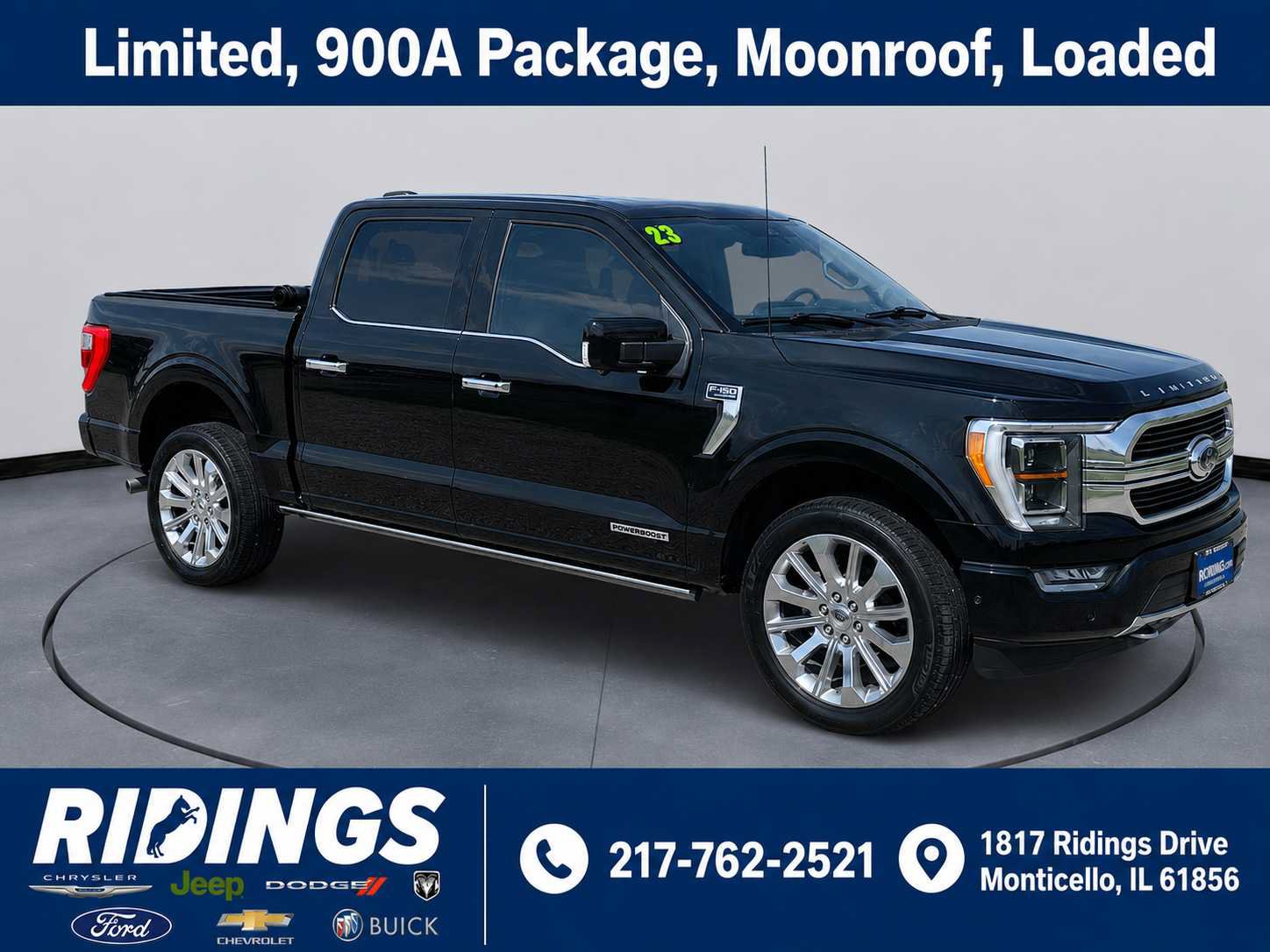 Used 2023 Ford F150 Limited AWD/4WD image 1