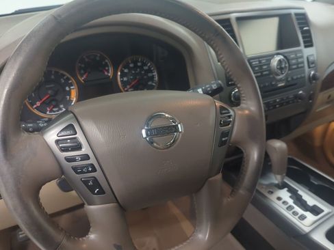Used 2015 Nissan Armada Platinum w/ 2nd Row Captain Seat Package AWD/4WD image 16