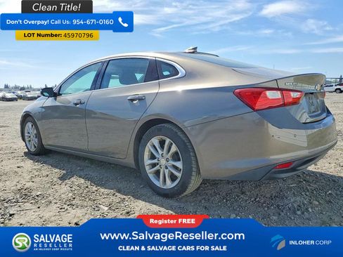 Used 2018 Chevrolet Malibu Hybrid w/ Leather Package FWD image 3
