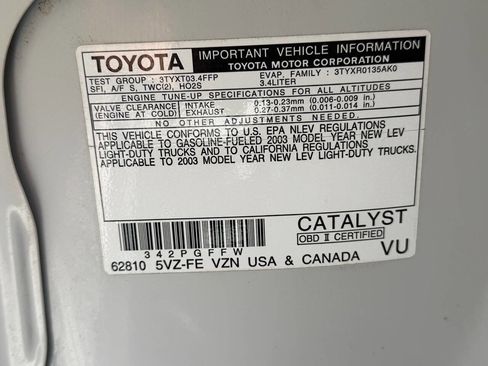 Used 2003 Toyota Tacoma 4x4 Xtracab V6 image 13