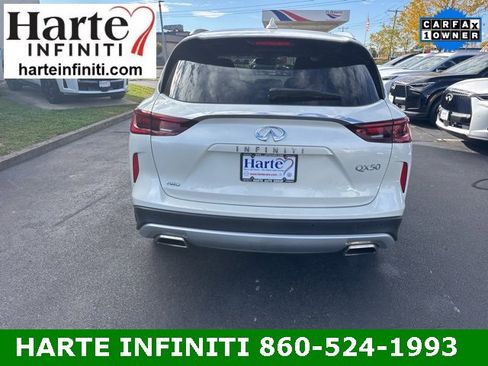 Certified 2022 INFINITI QX50 Luxe w/ Cargo Package image 5