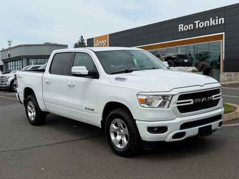 Used 2021 RAM 1500 Big Horn w/ Trailer Tow Group AWD/4WD image 2