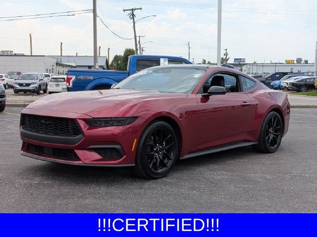 Certified 2025 Ford Mustang Premium w/ Mustang Nite Pony Package RWD image 4