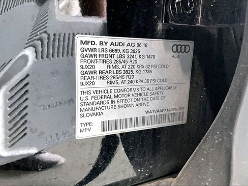 Used 2018 Audi Q7 3.0T Prestige w/ Prestige Package AWD/4WD image 8