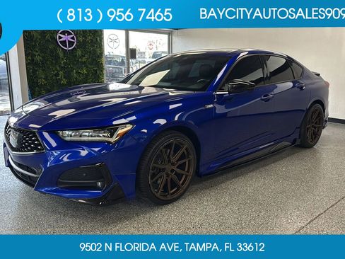 Used 2021 Acura TLX w/ A-SPEC Pkg FWD image 1