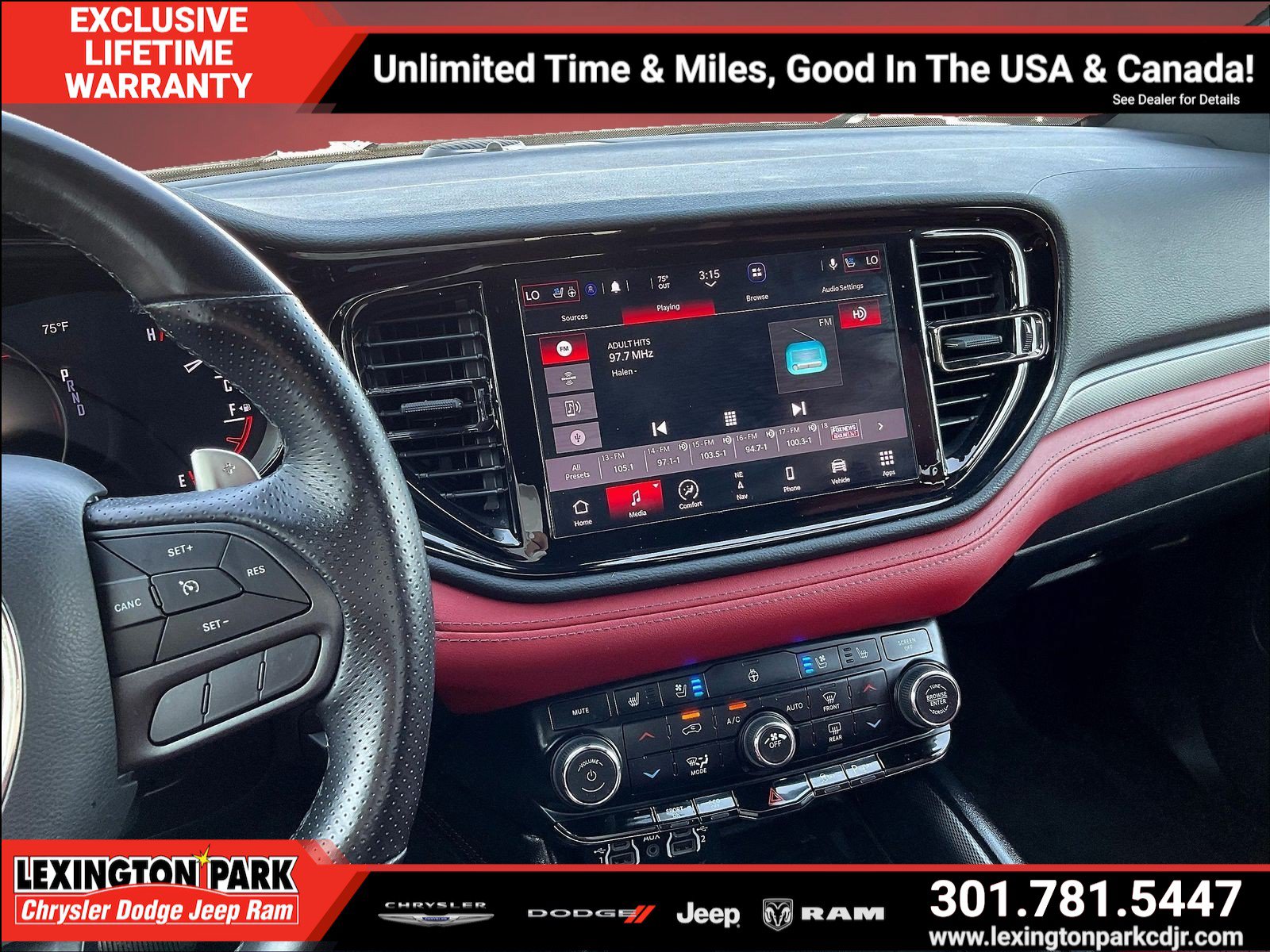 Used 2022 Dodge Durango R/T w/ Blacktop Package AWD/4WD image 9