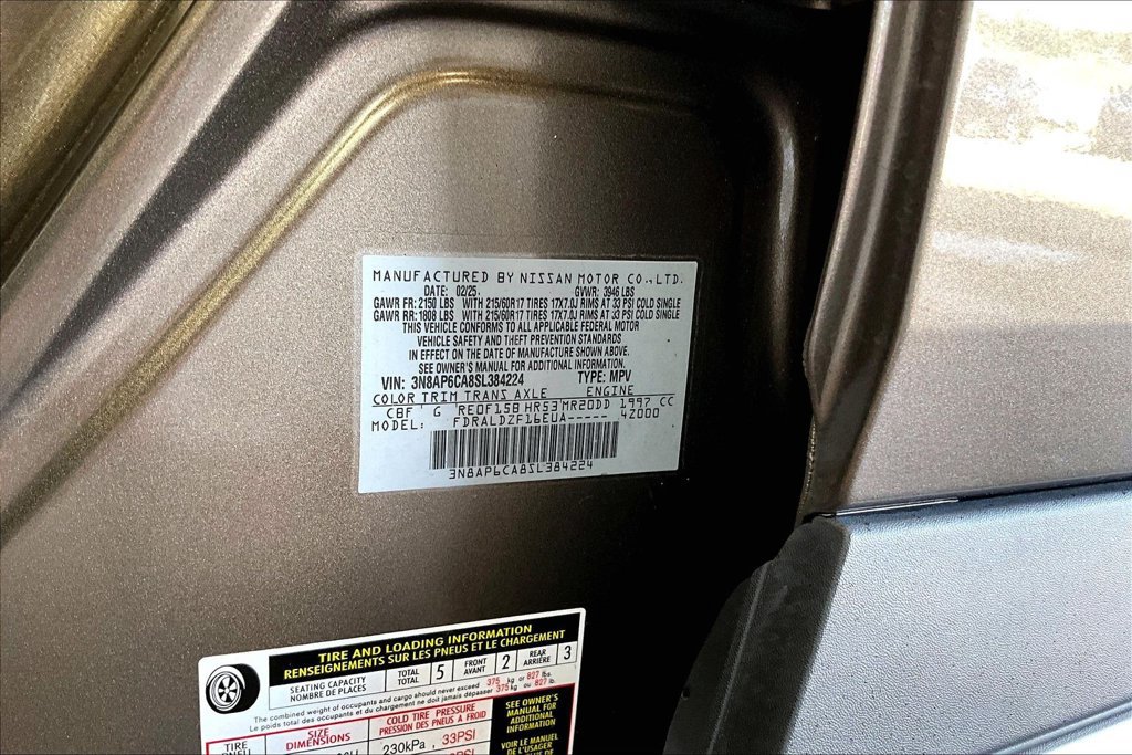 Used 2025 Nissan Kicks SV FWD image 25