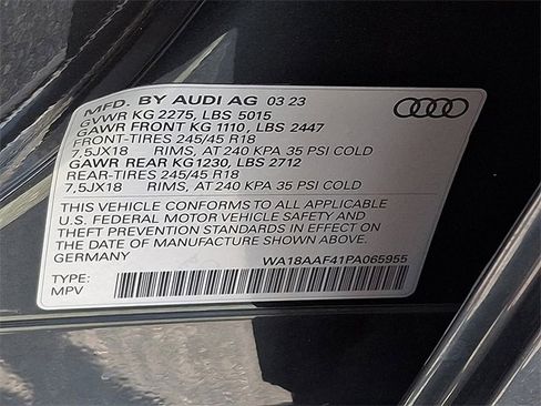 Certified 2023 Audi A4 2.0T allroad Premium Plus w/ Premium Plus Package image 26