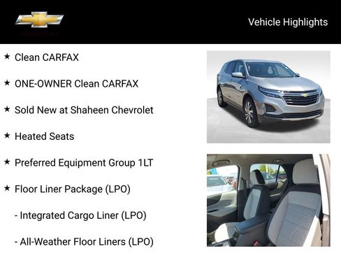 Certified 2024 Chevrolet Equinox LT w/ LPO, Floor Liner Package FWD image 19
