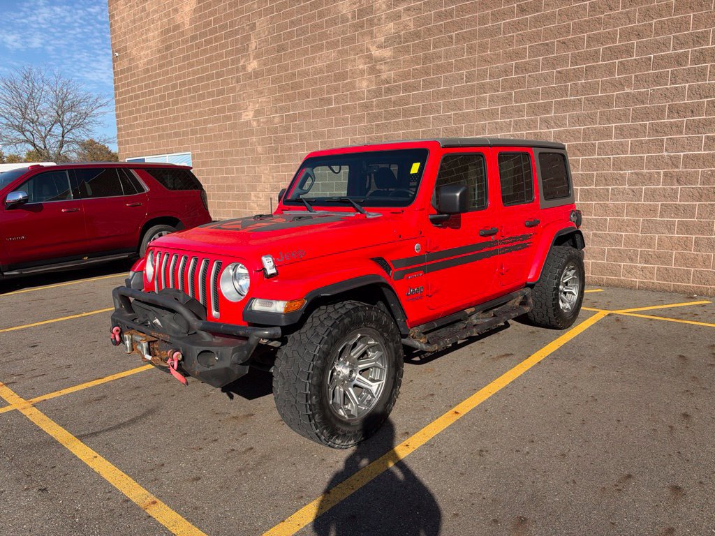 Used 2019 Jeep Wrangler Unlimited Sahara AWD/4WD image 5