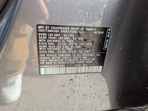 Used 2018 Volkswagen Atlas SEL Premium image 15