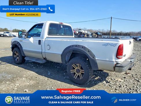 Used 2001 Ford F250 4x4 Regular Cab Super Duty image 3