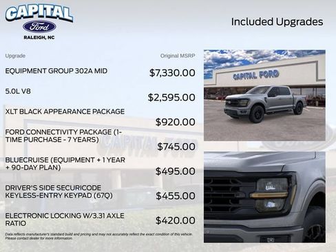 New 2026 Ford F150 XLT w/ Equipment Group 302A MID AWD/4WD image 5